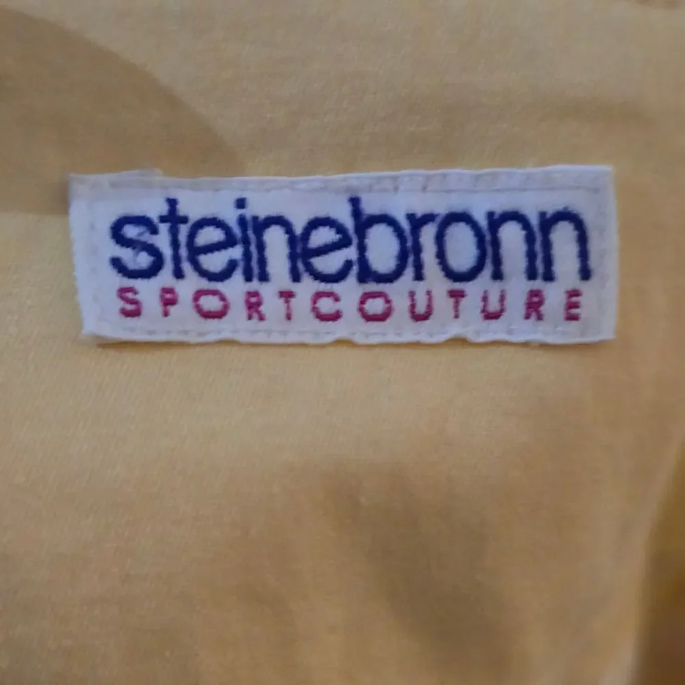 Steinebronn sport couture yellow vintage pencil skirt 10 - Picture 4 of 5
